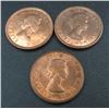 Image 2 : 3x Canadian Pennies 1959