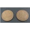 Image 1 : 2x USA Pennies 1934