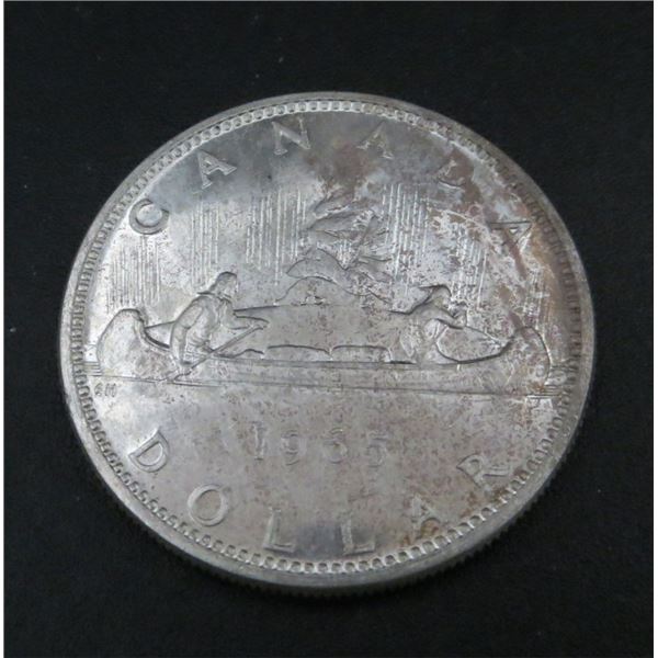 1965 Canadian Silver $1 Dollar Coin