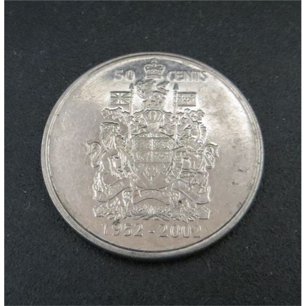 1952-2002 Canadian 50 Cent Coin