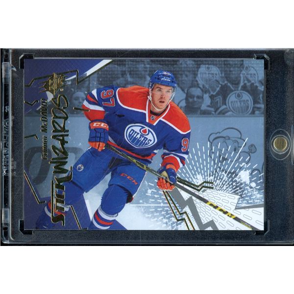2015-16 SPx #89 Connor McDavid Stick Wizards BV $100