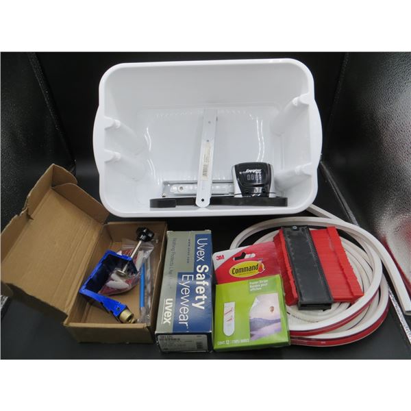 Estate Garage Lot Safety Eyewear, Hooks, 3M Car Door Seal & More