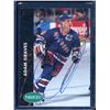Image 1 : Adam Graves New York Rangers Autographed Card