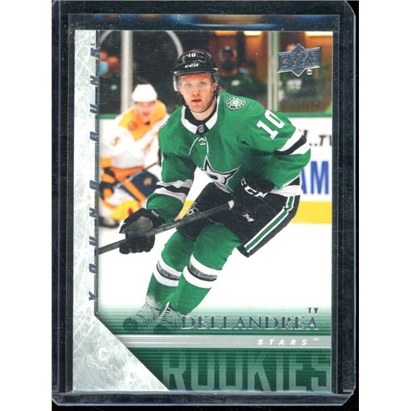 2020-21 Upper Deck '05-06 Upper Deck Tribute #T86 Ty Dellandrea YG Rookie