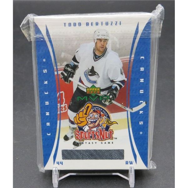 Todd Bertuzzi Lot Of 25 Hockey Collector Cards