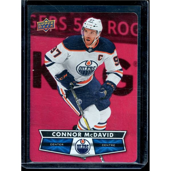 2021-22 Upper Deck Tim Hortons Red Die Cuts #DC21 Connor McDavid