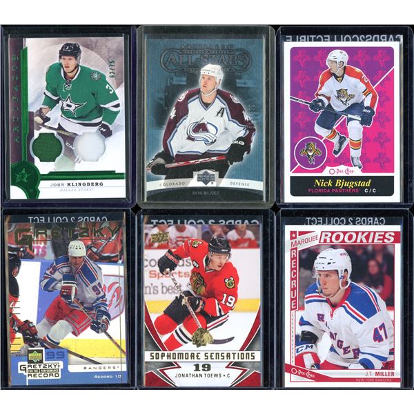 Lot Of 6 Hockey Rookies & Insert Cards
