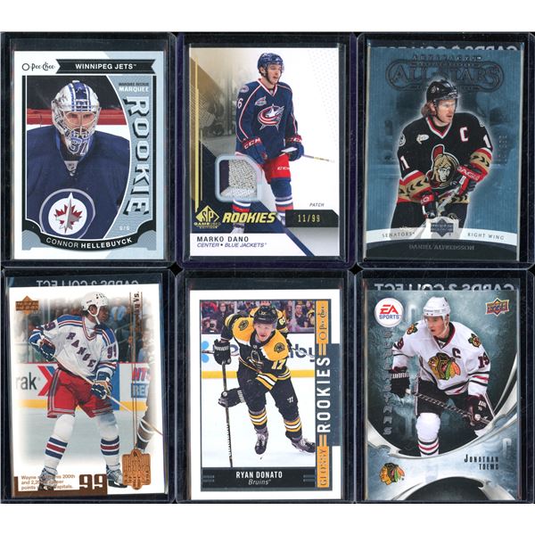 Lot Of 6 Hockey Rookies & Insert Cards
