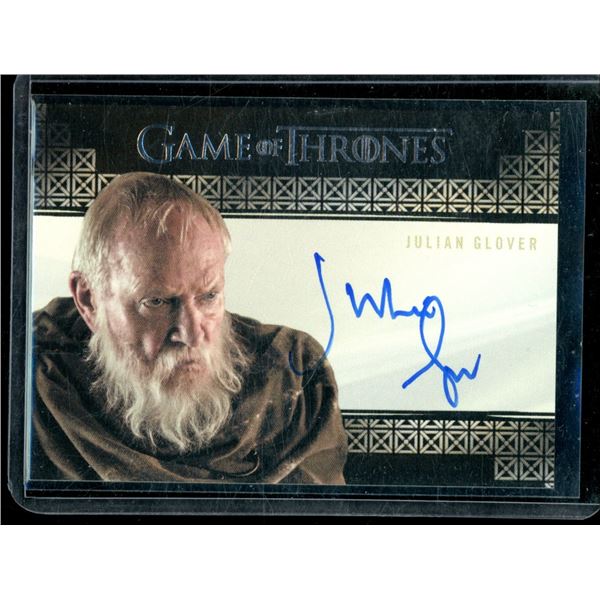 2017 Rittenhouse Game of Thrones Valyrian Steel Valyrian Autographs Julian Glover BV $30