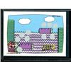 Image 1 : 1989 Nintendo Scratch Off Card Mario II Screen 5 Card Not Scratched