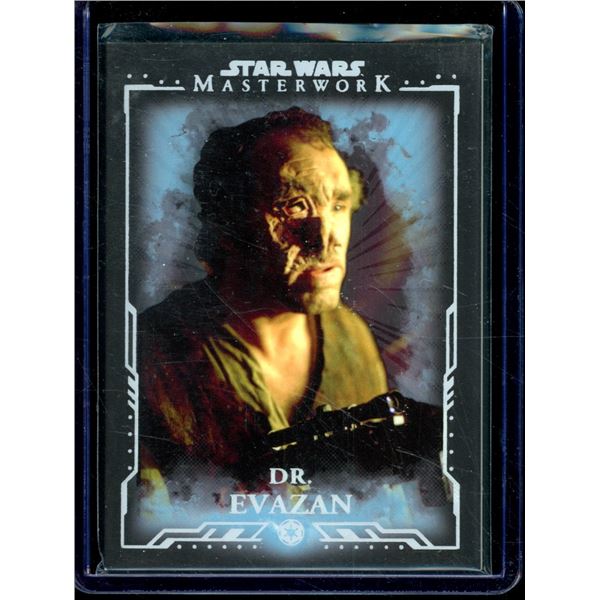 2015 Topps Star Wars Masterwork #69 Dr. Evazan