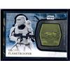 Image 1 : 2016 Topps Star Wars The Force Awakens Series Two Medallions Gold #10 Flametrooper 99/100 BV $35