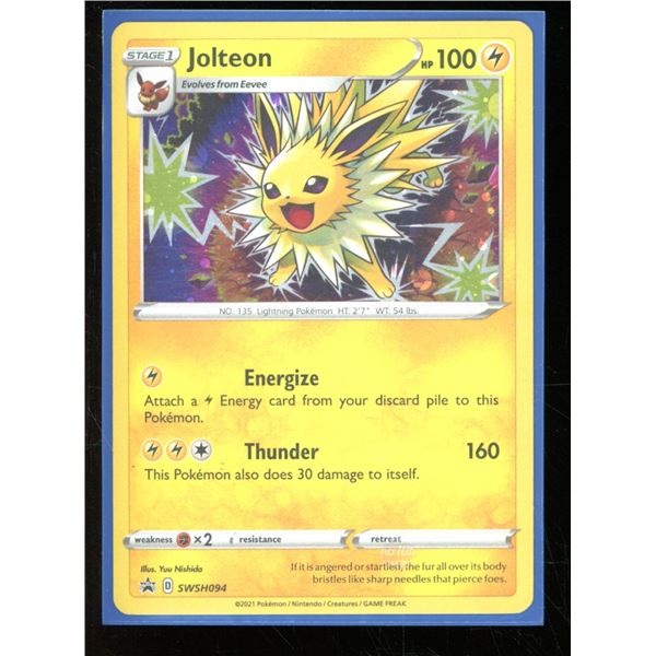 Pokemon Jolteon - SWSH094 - Promo Sword & Shield