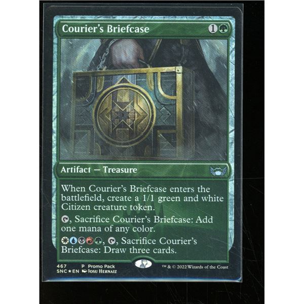 Magic the Gathering Courier's Briefcase FOIL Streets of New Capenna