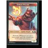 Image 1 : Magic the Gathering Goblin Wizard Token/ Griffin Token FOIL Core Set 2021