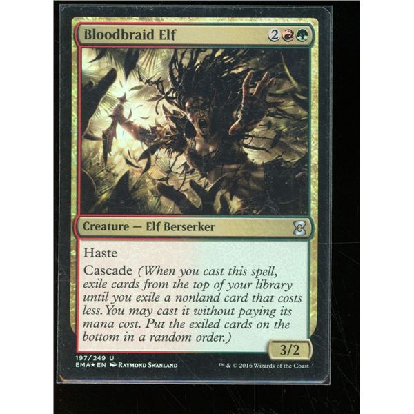 Magic the Gathering Bloodbraid Elf FOIL Eternal Masters