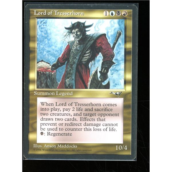 Magic the Gathering Lord of Tresserhorn Alliances
