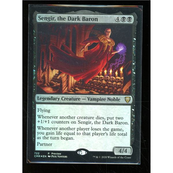 Magic the Gathering Sengir, the Dark Baron FOIL Commander Legends