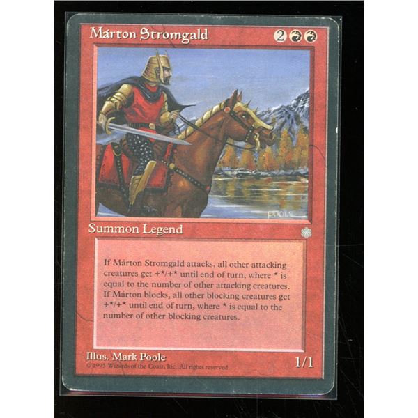 Magic the Gathering Márton Stromgald Ice Age