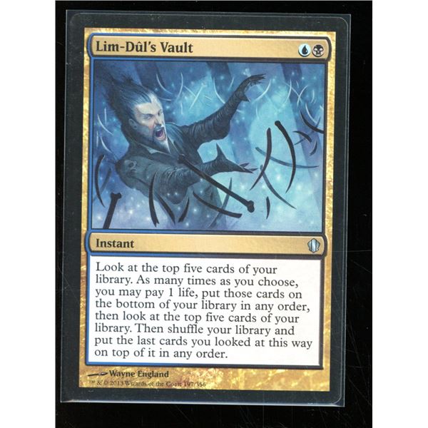 Magic the Gathering Lim-Dûl's Vault Commander 2013