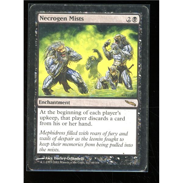 Magic the Gathering Necrogen Mists Mirrodin