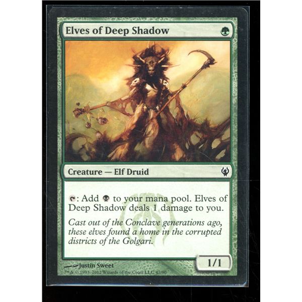 Magic the Gathering Elves of Deep Shadow Duel Decks: Izzet vs. Golgari