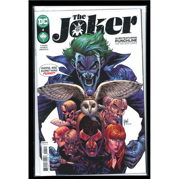 DC The Joker #4 Featuring Punchline (new never read)