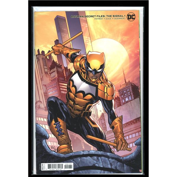 DC Batman Secret Files The Signal 1 Variant Cover (new never read)