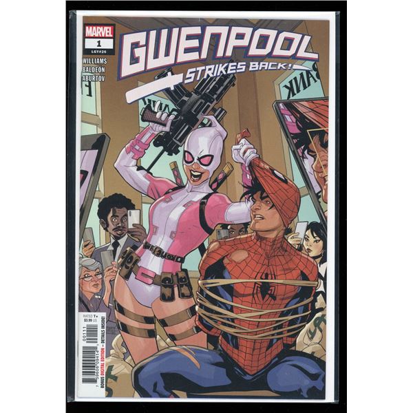Marvel Gwenpool Strikes Back #1 (new never read)