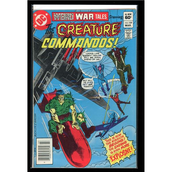 DC Weird War Tales Starring The Creature Commandos #109