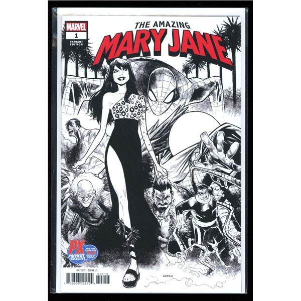 Marvel The Amazing Mary Jane #1 Variant PX Exclusive NYCC LTD/3000 (new never read)