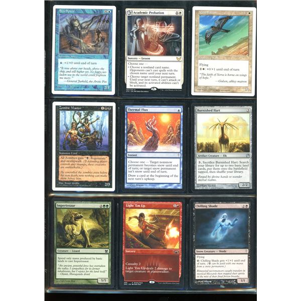 Lot Of 9 Various Magic The Gathering Cards Various Sets & Colors