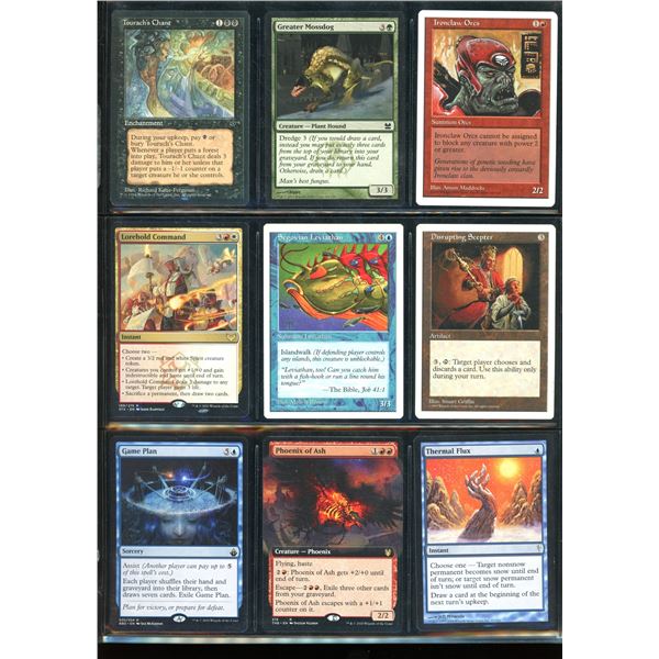 Lot Of 9 Various Magic The Gathering Cards Various Sets & Colors