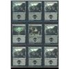 Image 1 : Lot Of 9 Various Magic The Gathering FOIL Swamp Lands