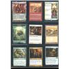 Image 1 : Lot Of 9 Various Magic The Gathering Cards Various Sets & Colors