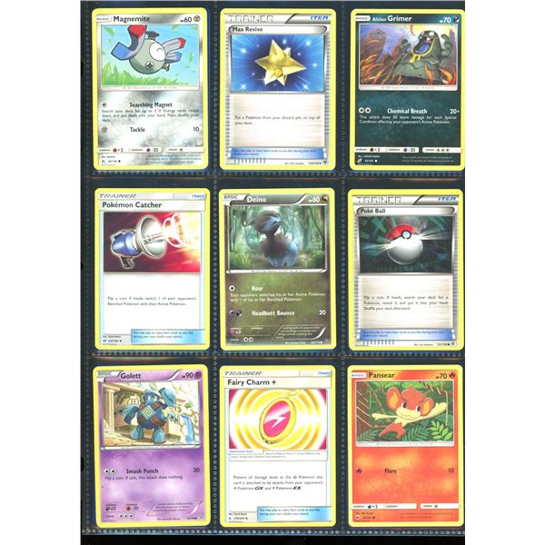 Lot Of 18 Various Pokemon Collector Cards