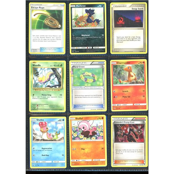Lot Of 18 Various Pokemon Collector Cards