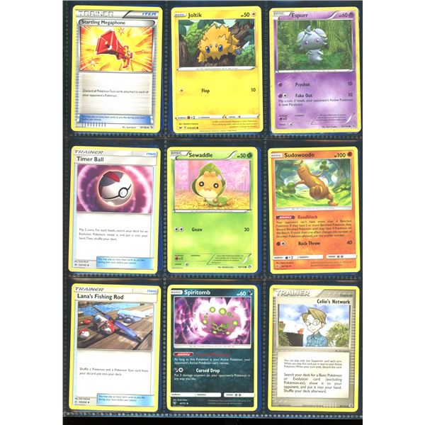 Lot Of 18 Various Pokemon Collector Cards