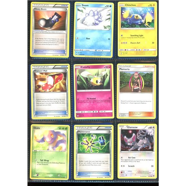 Lot Of 18 Various Pokemon Collector Cards