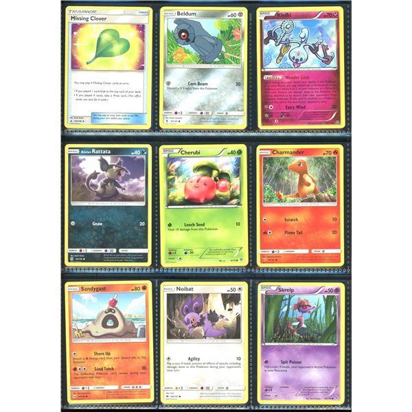 Lot Of 18 Various Pokemon Collector Cards