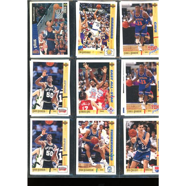 Lot Of 18 Various Basketball Ball Collector Cards