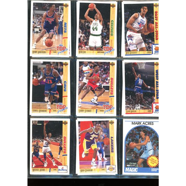 Lot Of 18 Various Basketball Ball Collector Cards