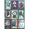 Image 1 : Lot Of 9 Hockey Insert & Rookie Cards Various Teams & Players