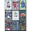 Image 1 : Lot Of 9 Hockey Insert & Rookie Cards Various Teams & Players