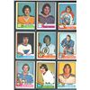 Image 1 : 1974-75 OPC O-Pee-Chee Lot Of 9 Vintage Cards Various Teams & Players