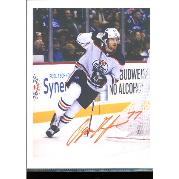 Oscar Klefbom Edmonton Oilers 8x10 Autographed Photo