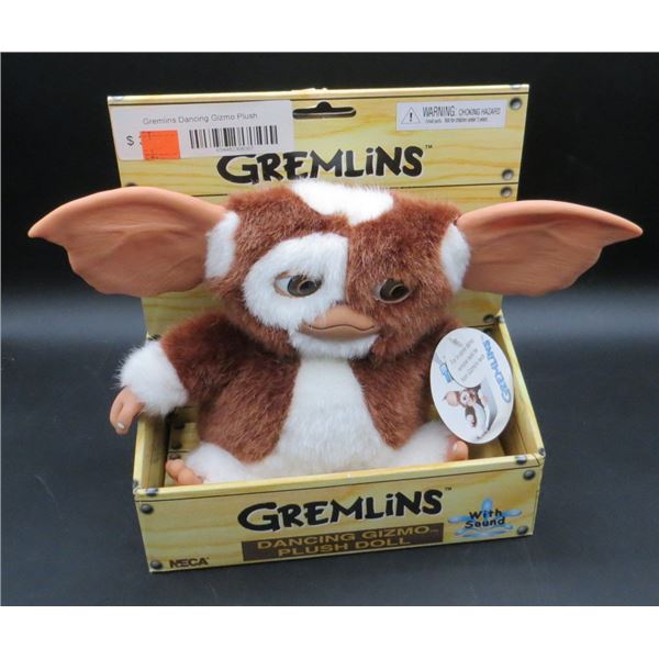 New Neca Gremlins Dancing Gizmo Plush Doll with Sounds