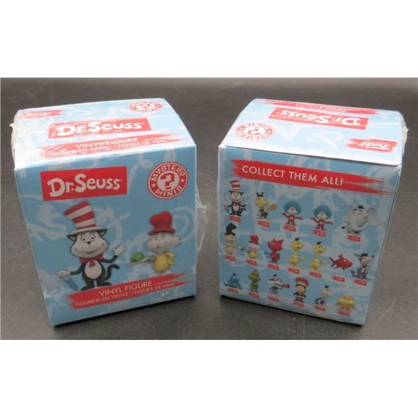 2 New Dr. Seuss Mystery Mini Figure Blind Boxes Sealed