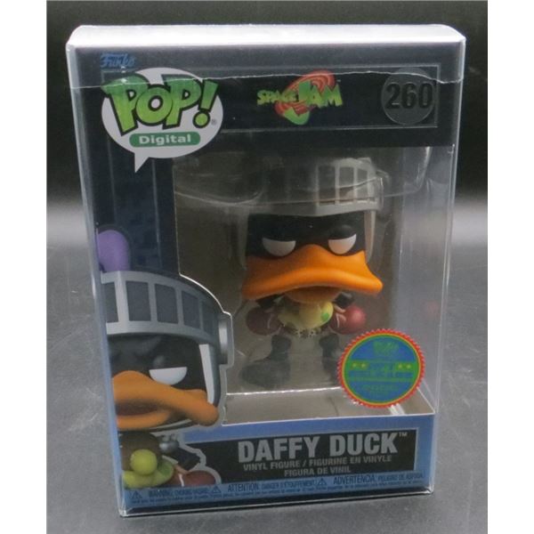New Funko Pop NFT Space Jam Daffy Duck #260 Limited /2000 BV $85