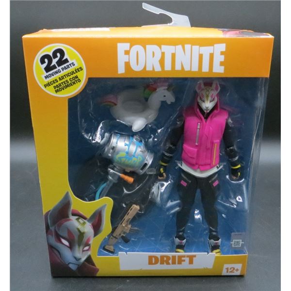 New Fortnite Drift 7 Inch Action Figure (Hyper-articulated (22 points) - perfect for emote posing)